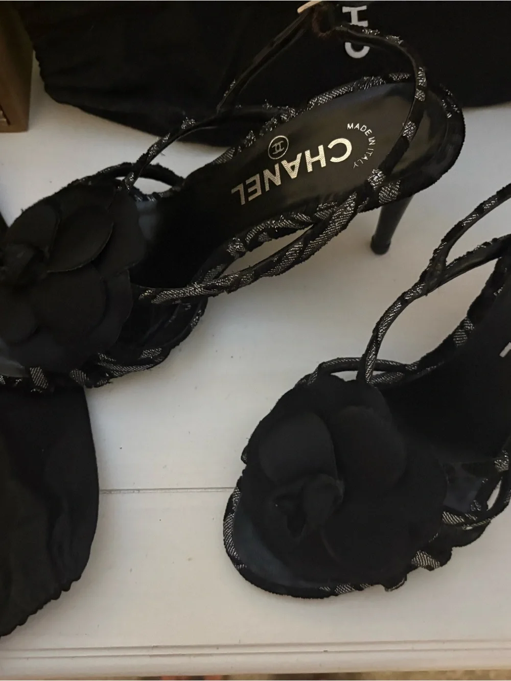 Authentic CHANEL kitten heels